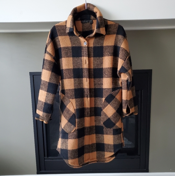 Rd style plaid coat Clearance